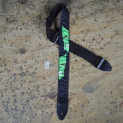 Mask Green Tattoo Rag Guitar Strap
