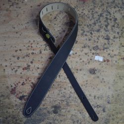 Upholstery Backed Leather Guitar Straps