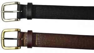 Embossed Croc Leather Handcrafted Belt