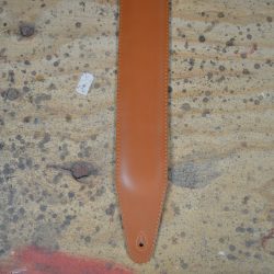 Tan 3.5″ Foam Padded Leather Guitar Strap