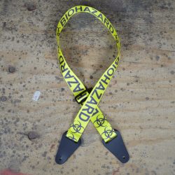 Bio Hazard Printed Webbing Guitar Strap