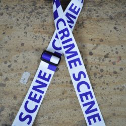 Crimescene Printed Webbing Guitar Strap