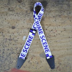 Crimescene Printed Webbing Guitar Strap