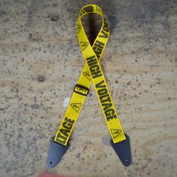 High Voltage Printed Webbing Guitar Strap