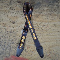Highway to Hell Printed Webbing Guitar Strap