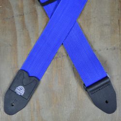 Blue Webbing Guitar Strap