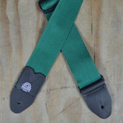 Dark Green Webbing Guitar Strap