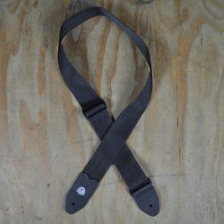 Black Webbing Guitar Strap