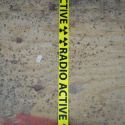 Radio Active Printed Webbing Guitar Strap