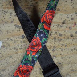 Rose Tattoo Rag Guitar Strap