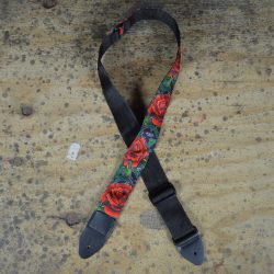Rose Tattoo Rag Guitar Strap