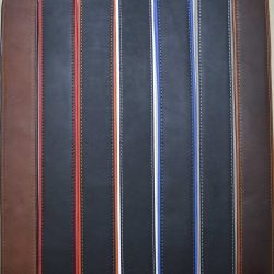 Padded Upholstery Leather Guitar Straps