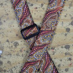 Aboriginal Art Rag Ukulele Strap – Women Collecting Water Brown