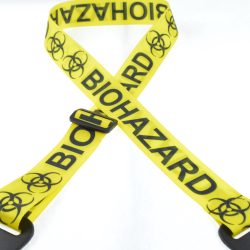 Bio Hazard Printed Webbing Guitar Strap
