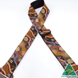 Aboriginal Art Rag Strap – Turtle Crossing RSI-38